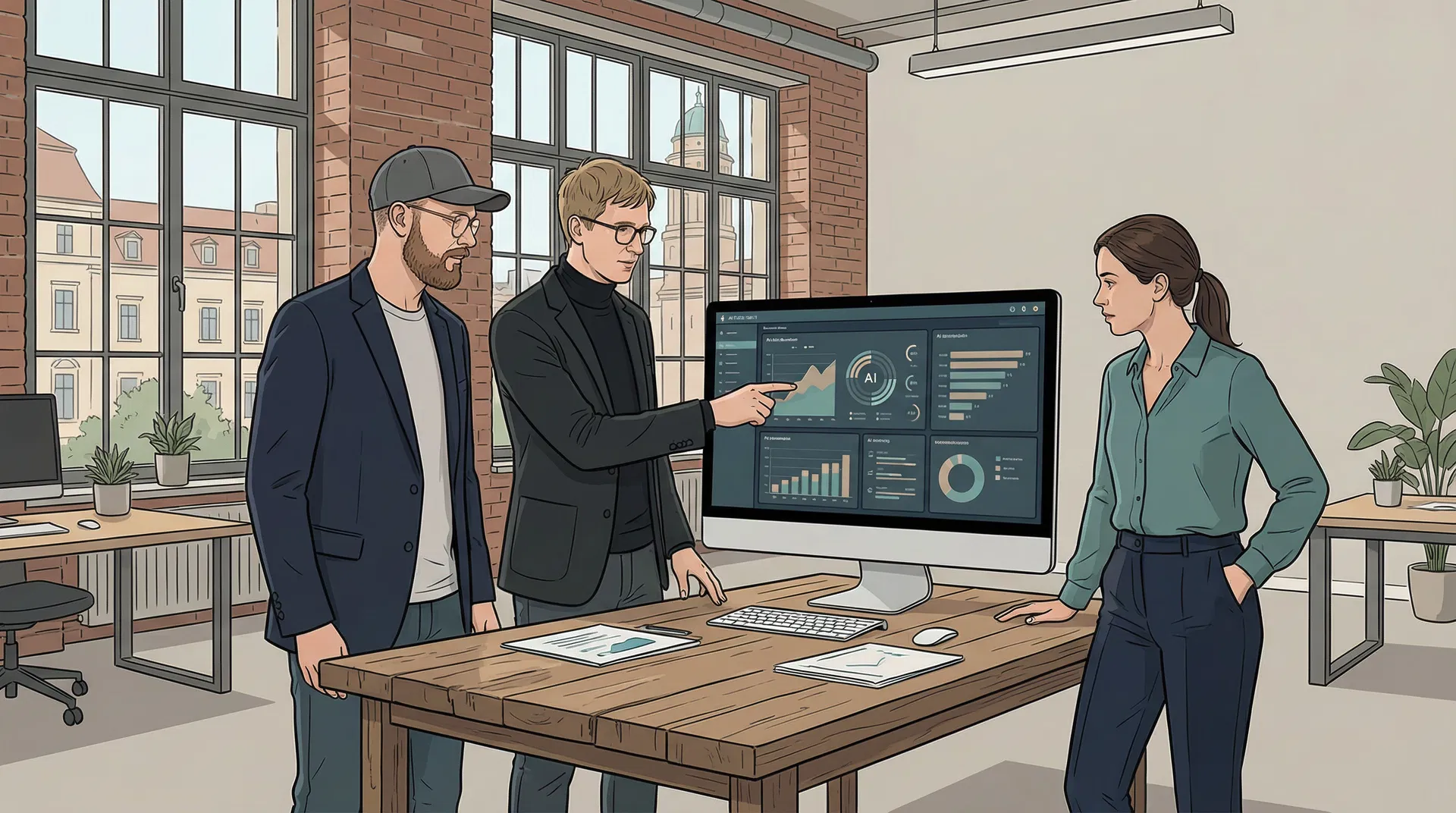 brainwave – KI-Team bei der Arbeit