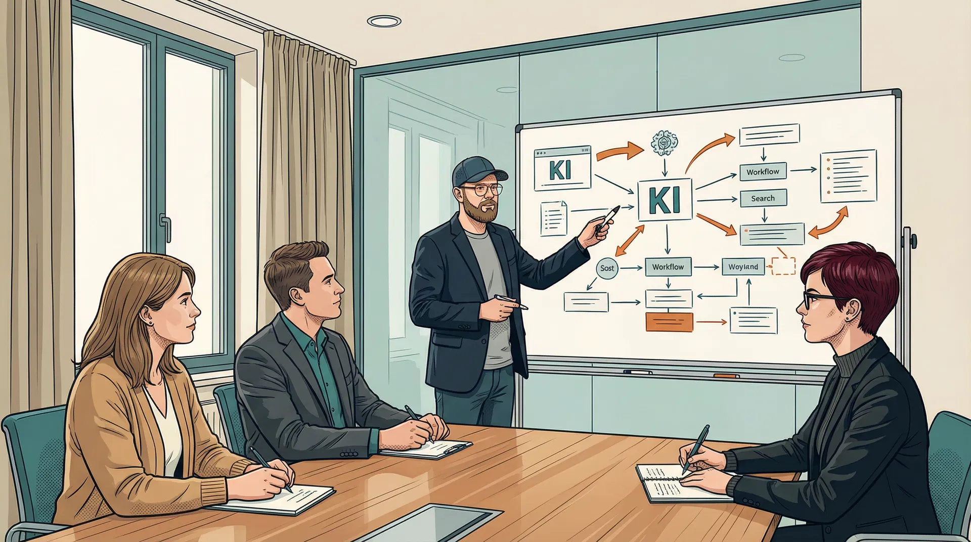 KI-Workshop bei brainwave