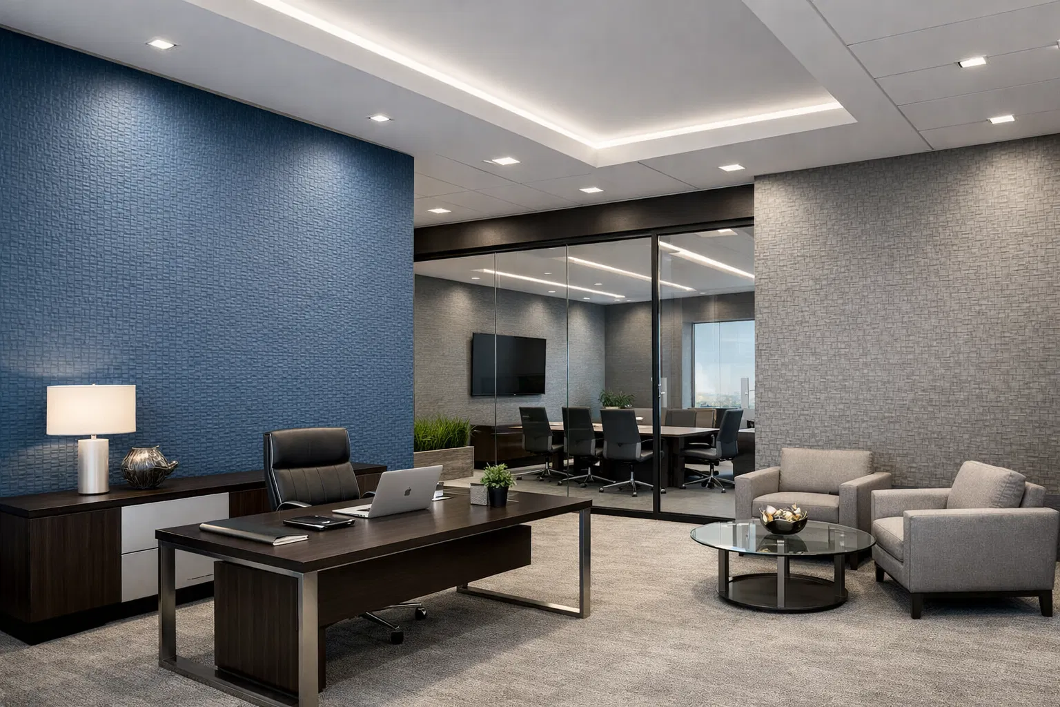 Laota's Beauty Salon - Commercial Wallpaper Installation in Milwaukee Office