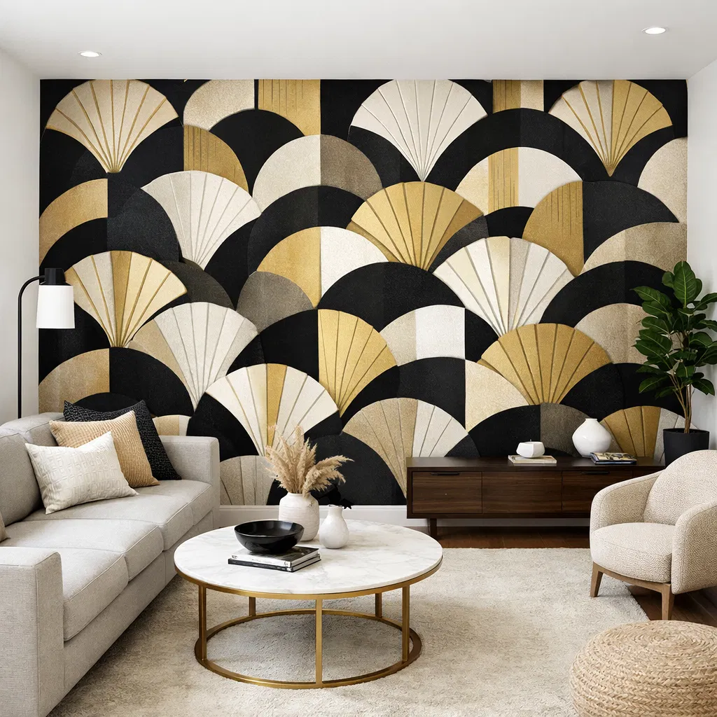 Jaguar Dry Wall accent wall wallpaper installation Jacksonville FL