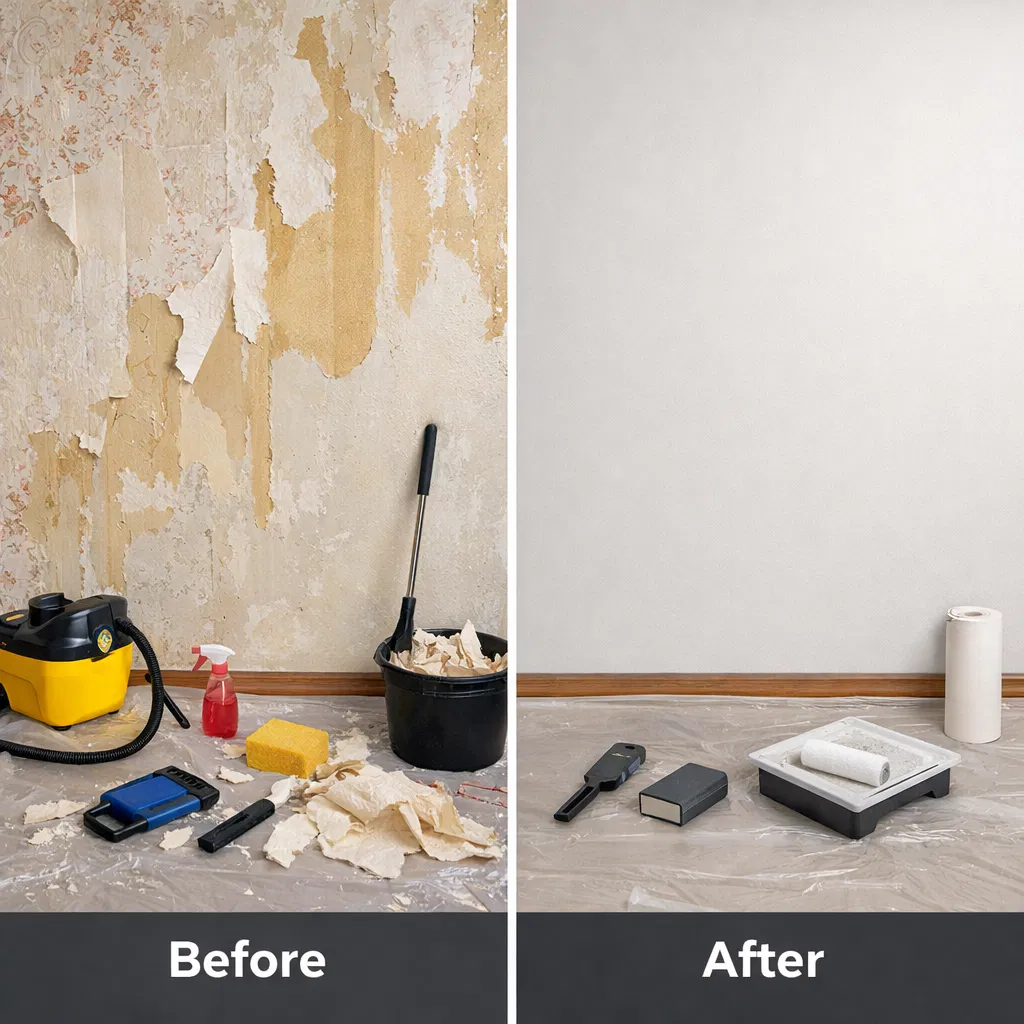 Jaguar Dry Wall wallpaper removal service in Jacksonville FL
