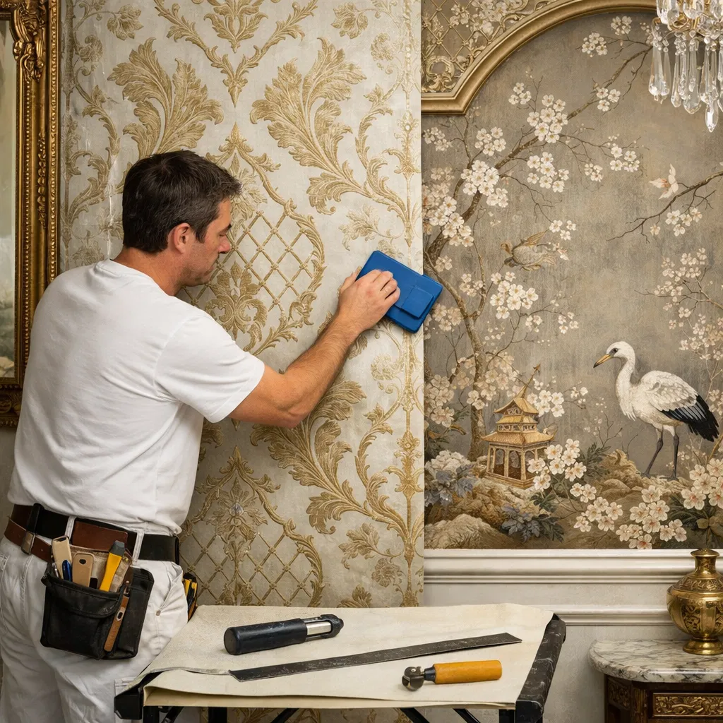Lora's Divine Hair Appointments - Custom Pattern Designer Wallpaper Milwaukee WI