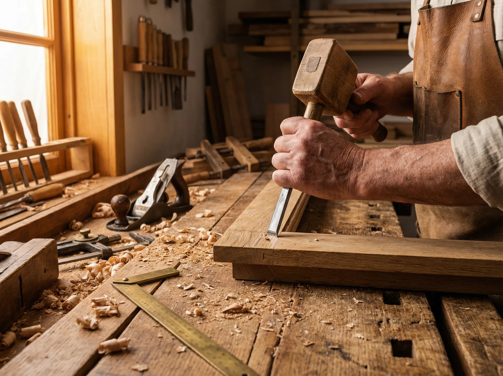 Håndværk i værkstedet
