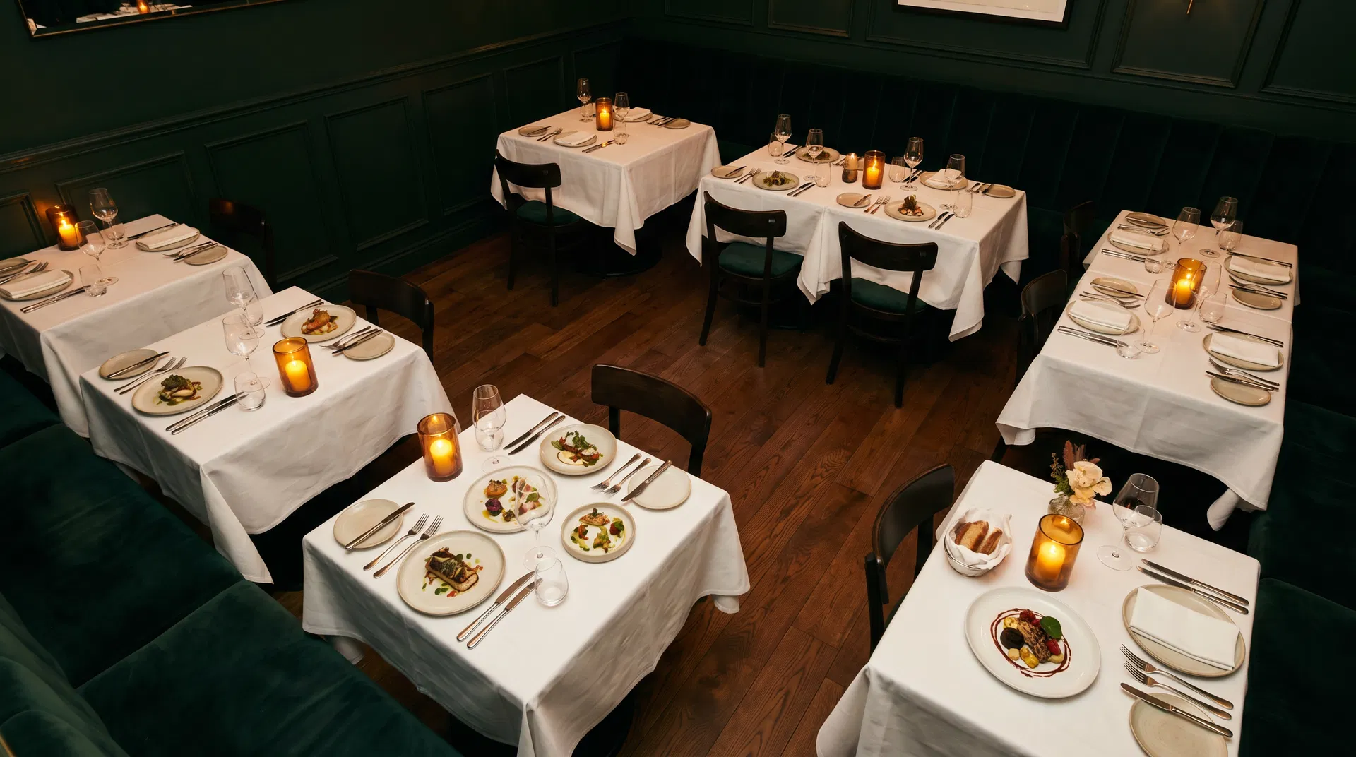 Restaurant interiør