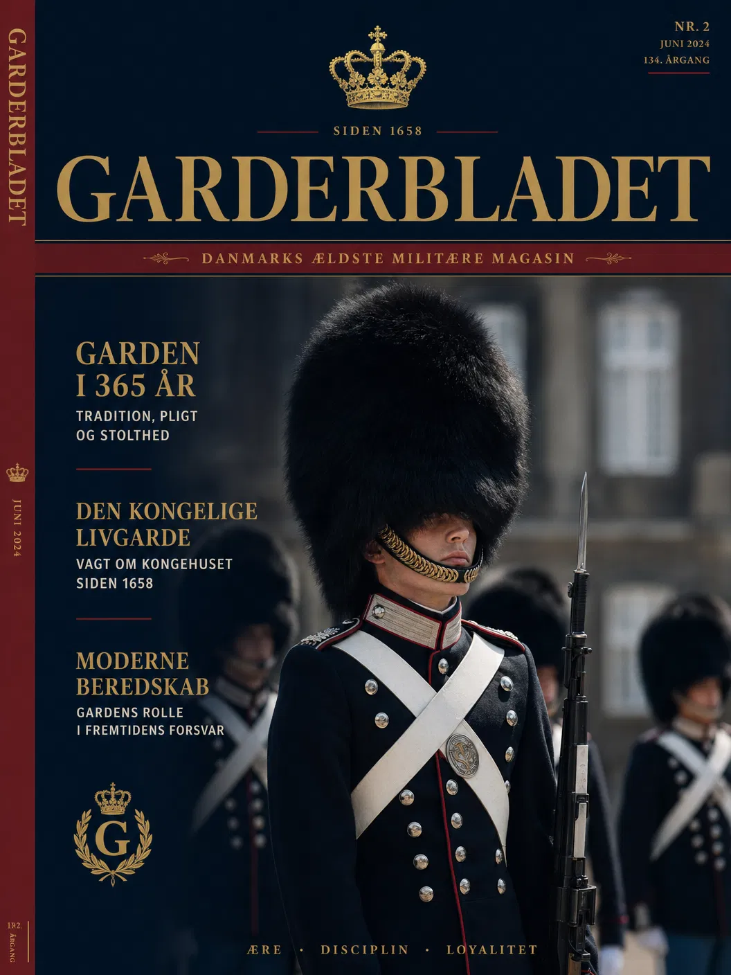 Garderbladet forside