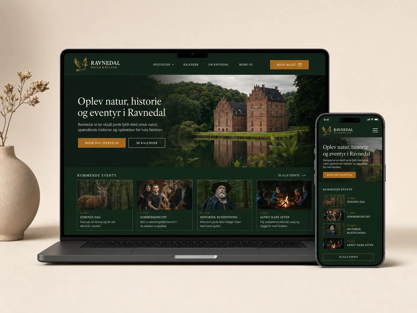 Eksempel på oplevelsessite