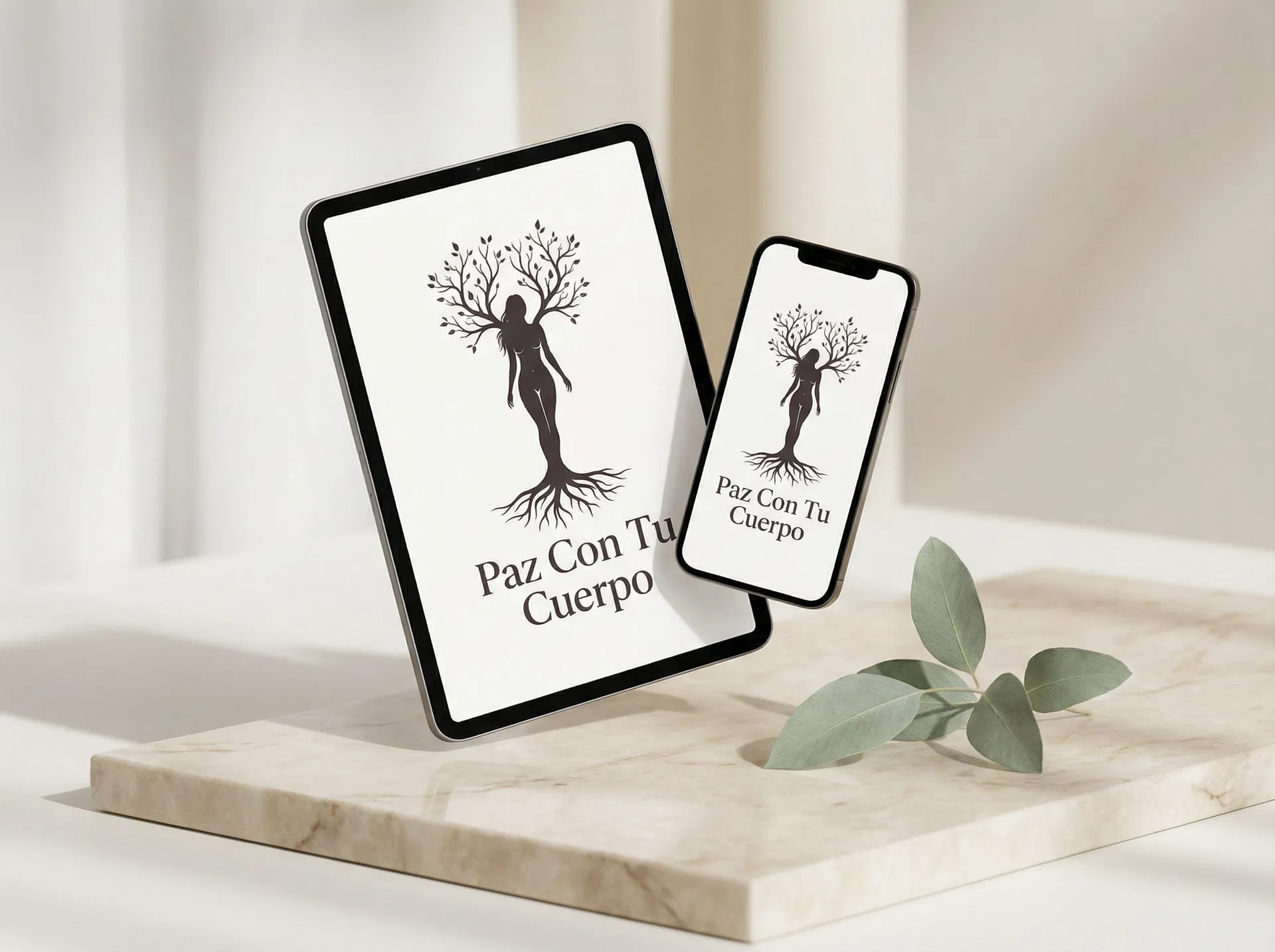 Ebook Paz Con Tu Cuerpo en iPad y teléfono
