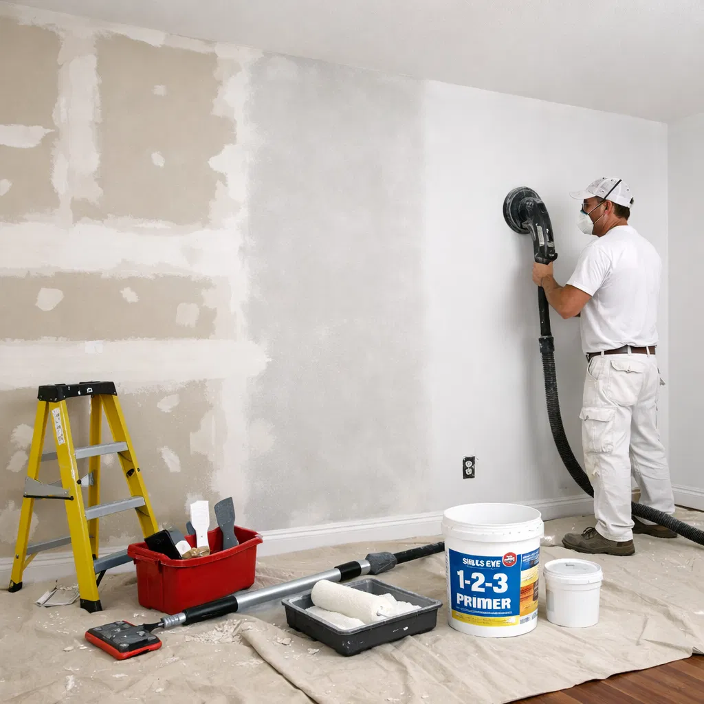 Surface Preparation and Repair for Wallpaper Installation in Houston