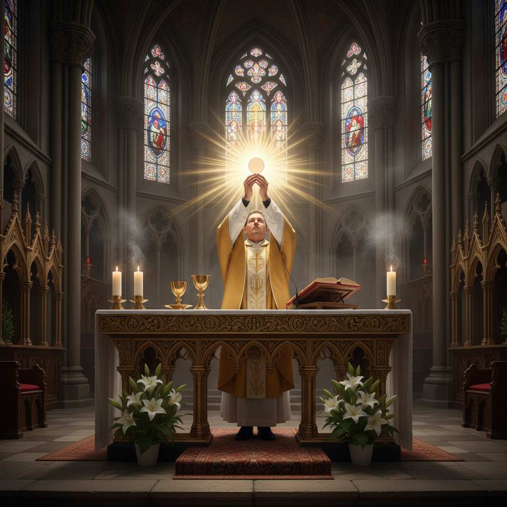 La Eucaristía: El Corazón Inviolable de la Iglesia y el Escándalo de la Presencia Real