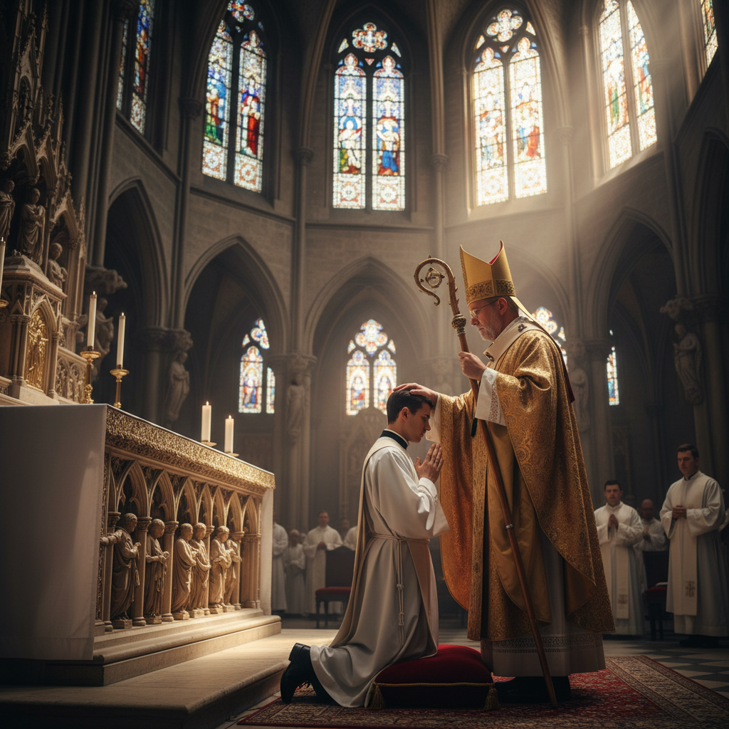 La Sucesión Apostólica: Roca Inquebrantable de la Gracia Sacramental y la Verdad Católica
