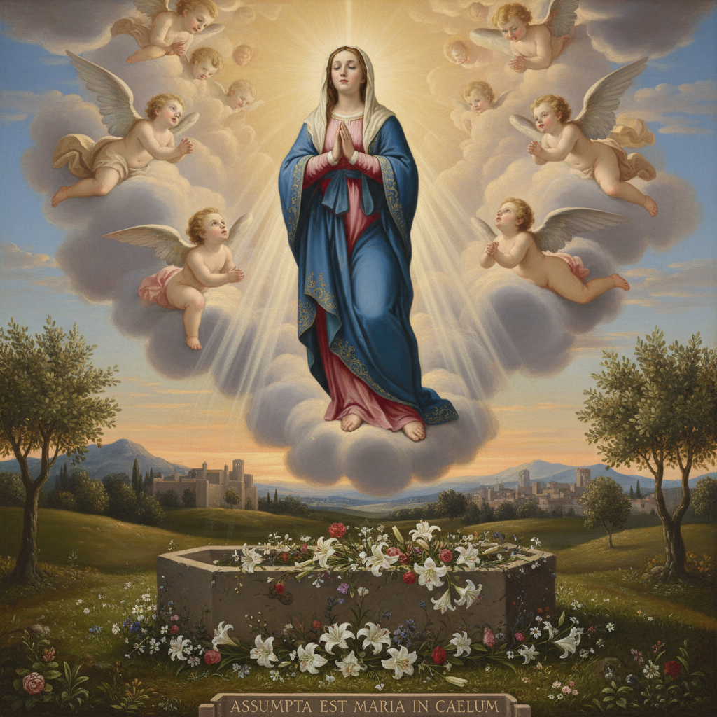 La Asunción de María: El Triunfo Corpóreo de la Gracia, Inexpugnable Dogma de la Fe