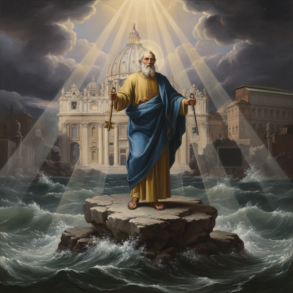 La Roca Inconmovible: La Autoridad Petrina como Eje Indestructible de la Unidad Eclesial