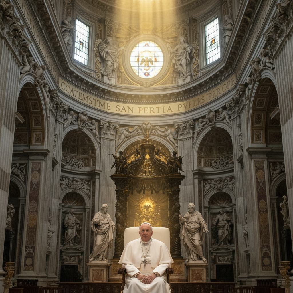 La Cátedra de Pedro: Faro Inquebrantable de la Verdad Divina Asistida por el Espíritu Santo