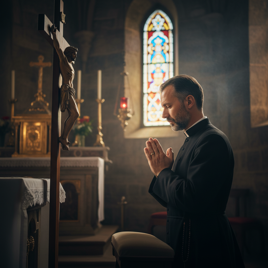 El Celibato Sacerdotal: Un Icono Escatológico de la Esposa de Cristo, Innegociable y Glorioso