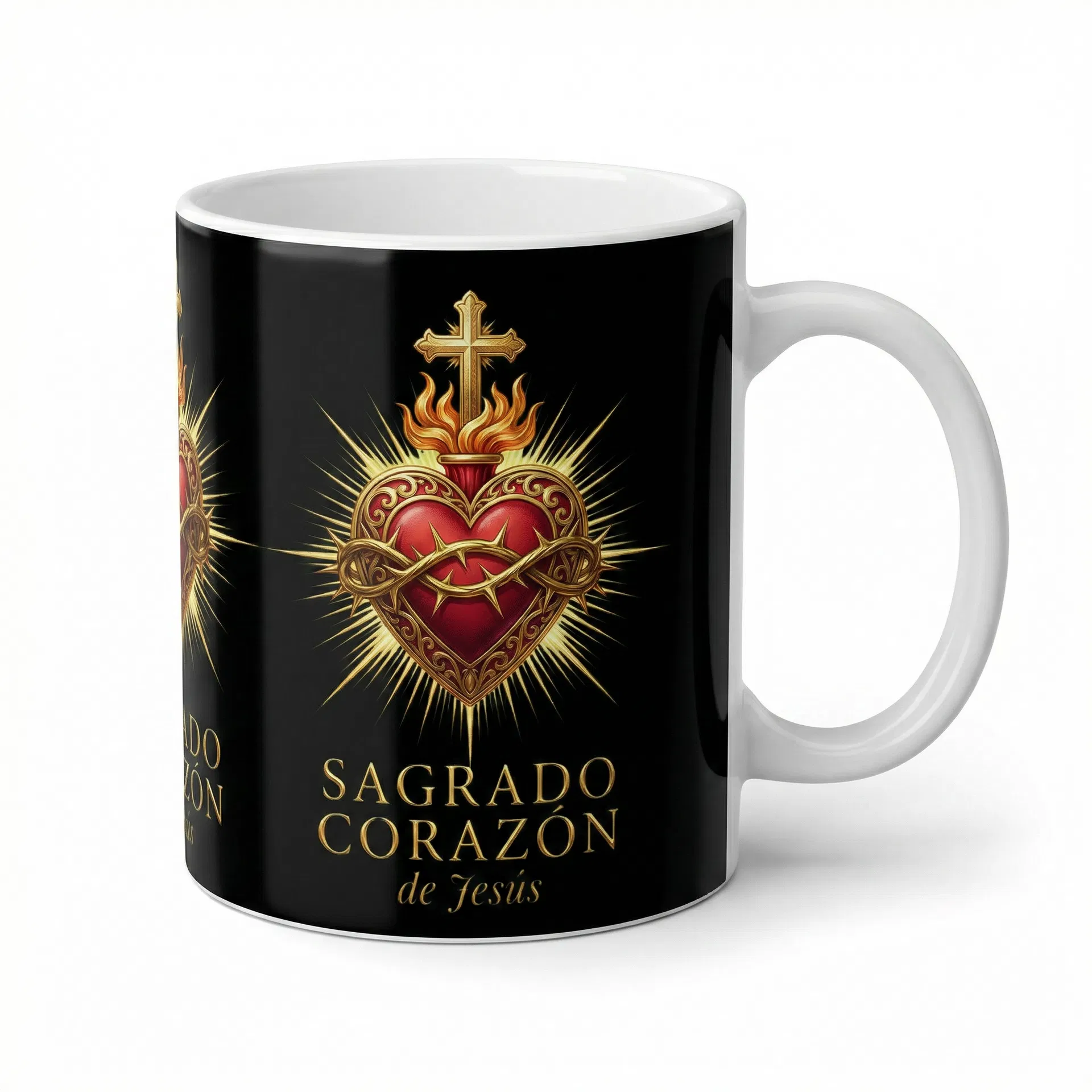 Sagrado Corazón — Taza 11oz - foto 3