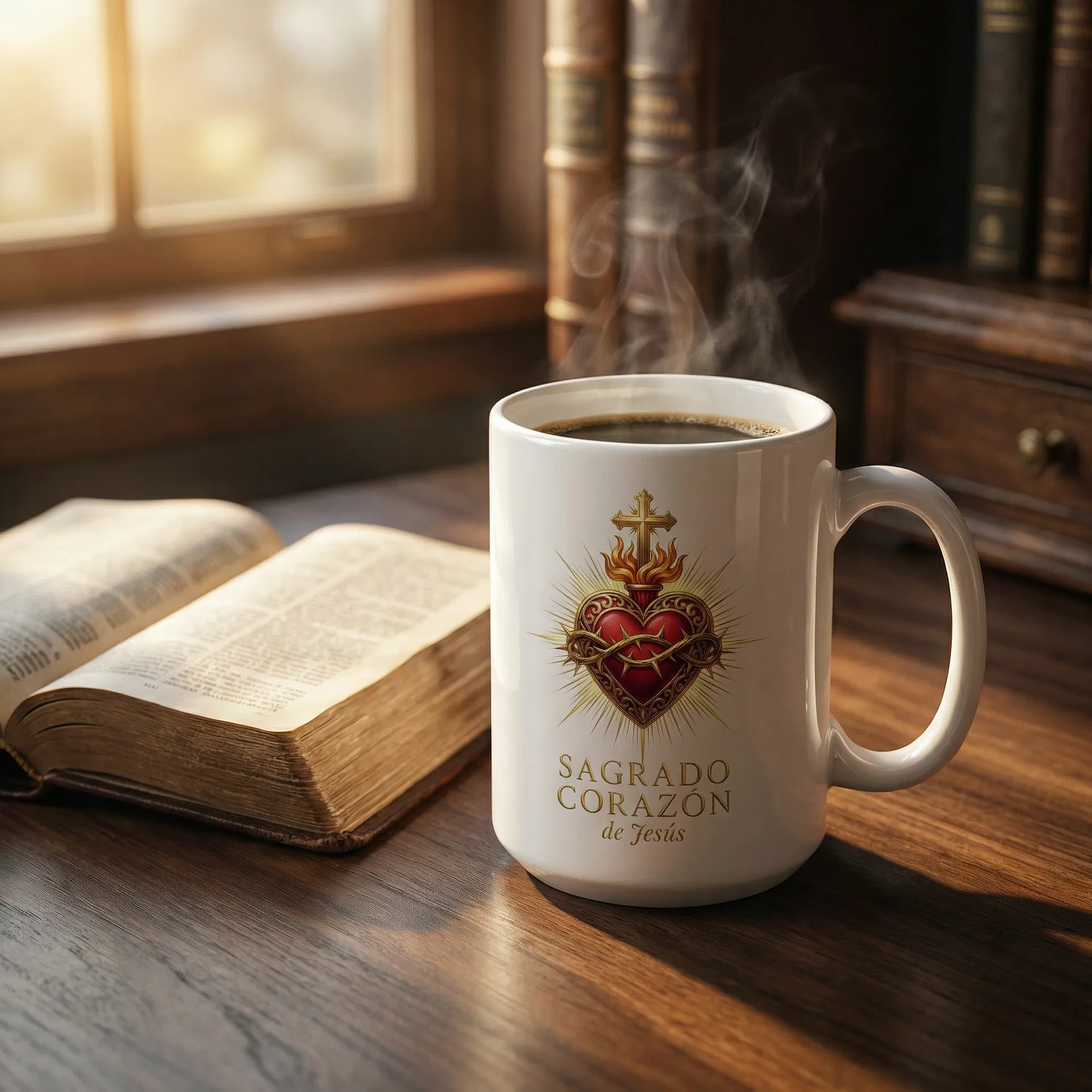 Sagrado Corazón — Taza 11oz - foto 2
