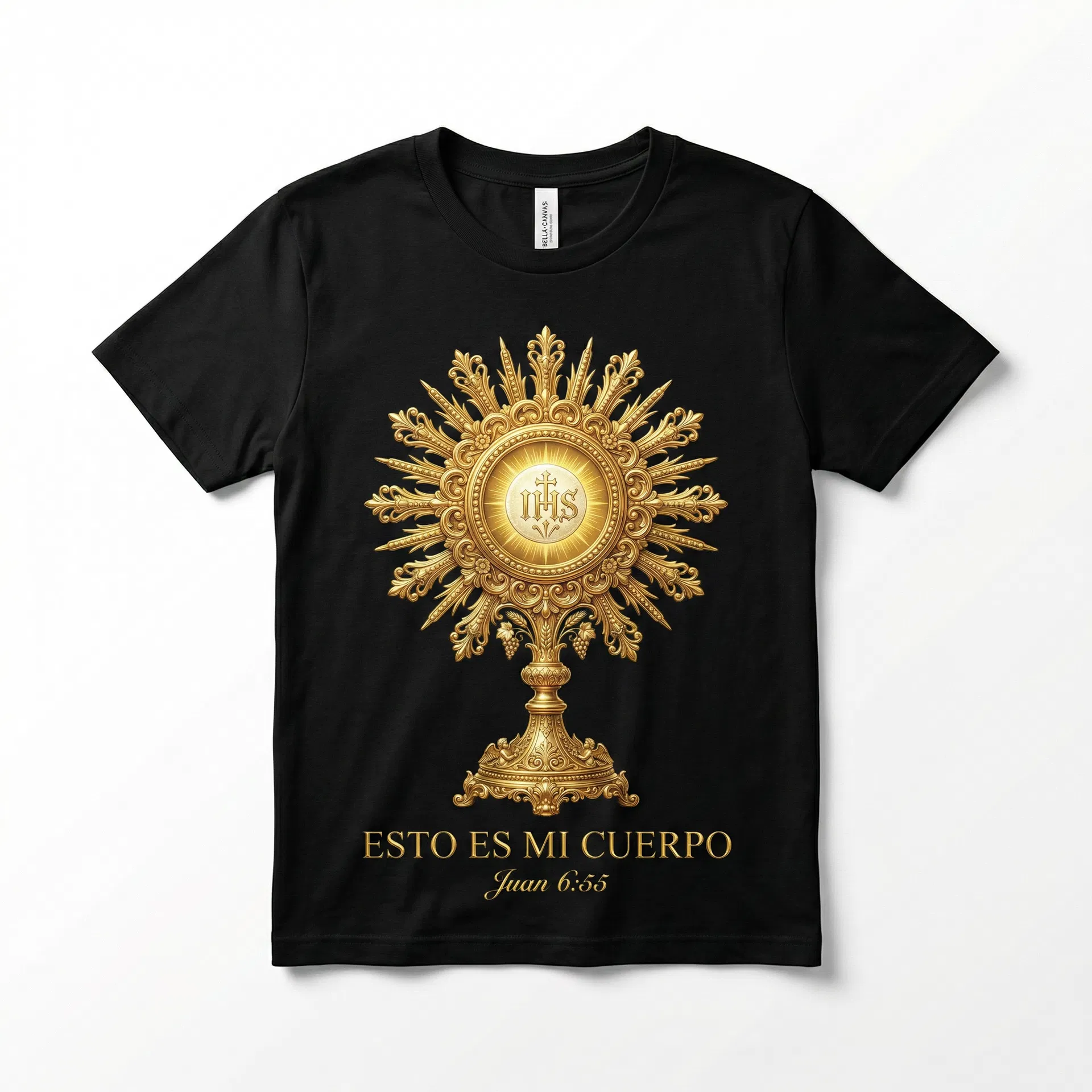 Esto Es Mi Cuerpo — Camiseta Negra - foto 3