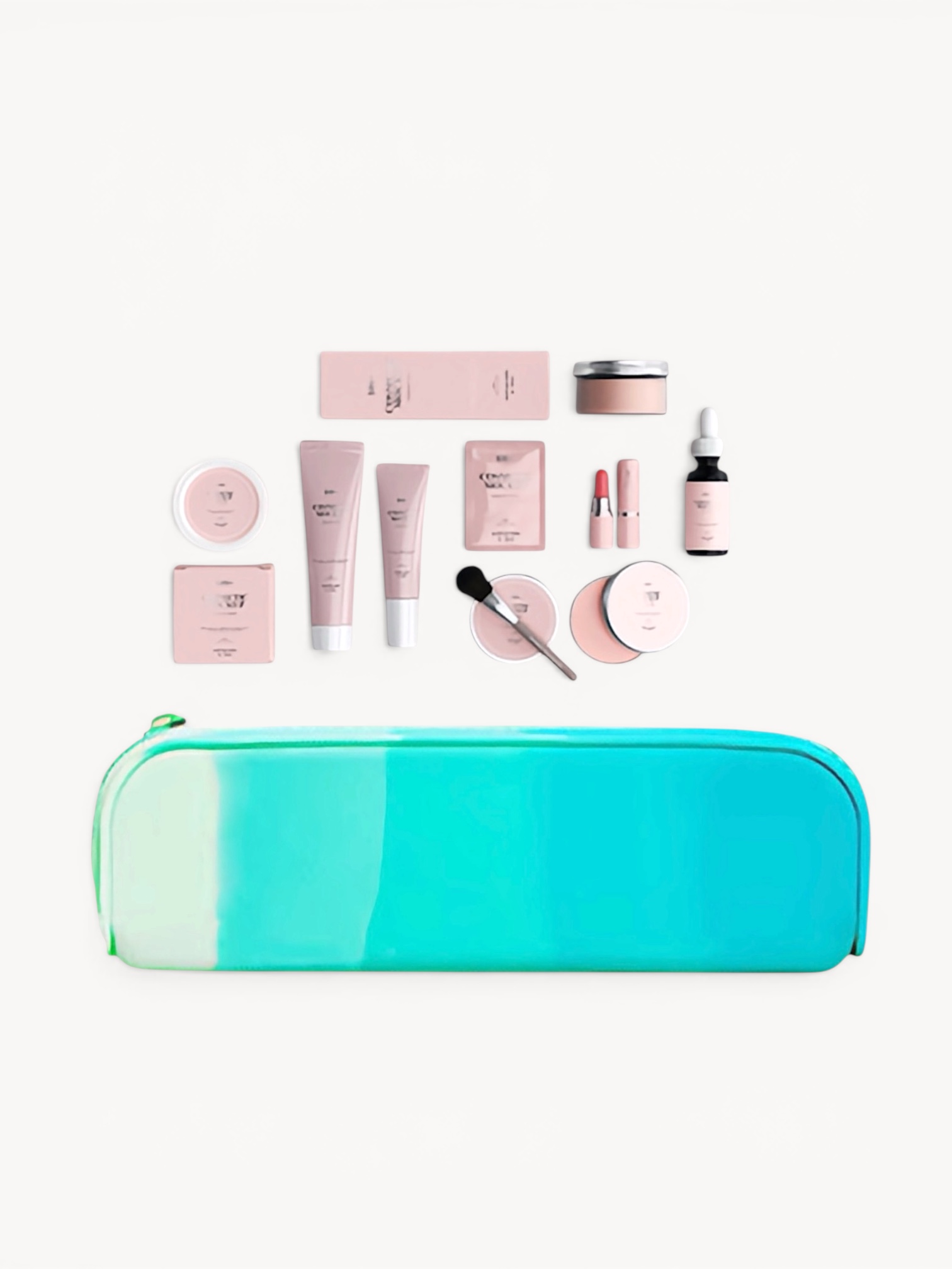 Silicone Waterproof Cosmetic Pouch| Pencil Case WithZip