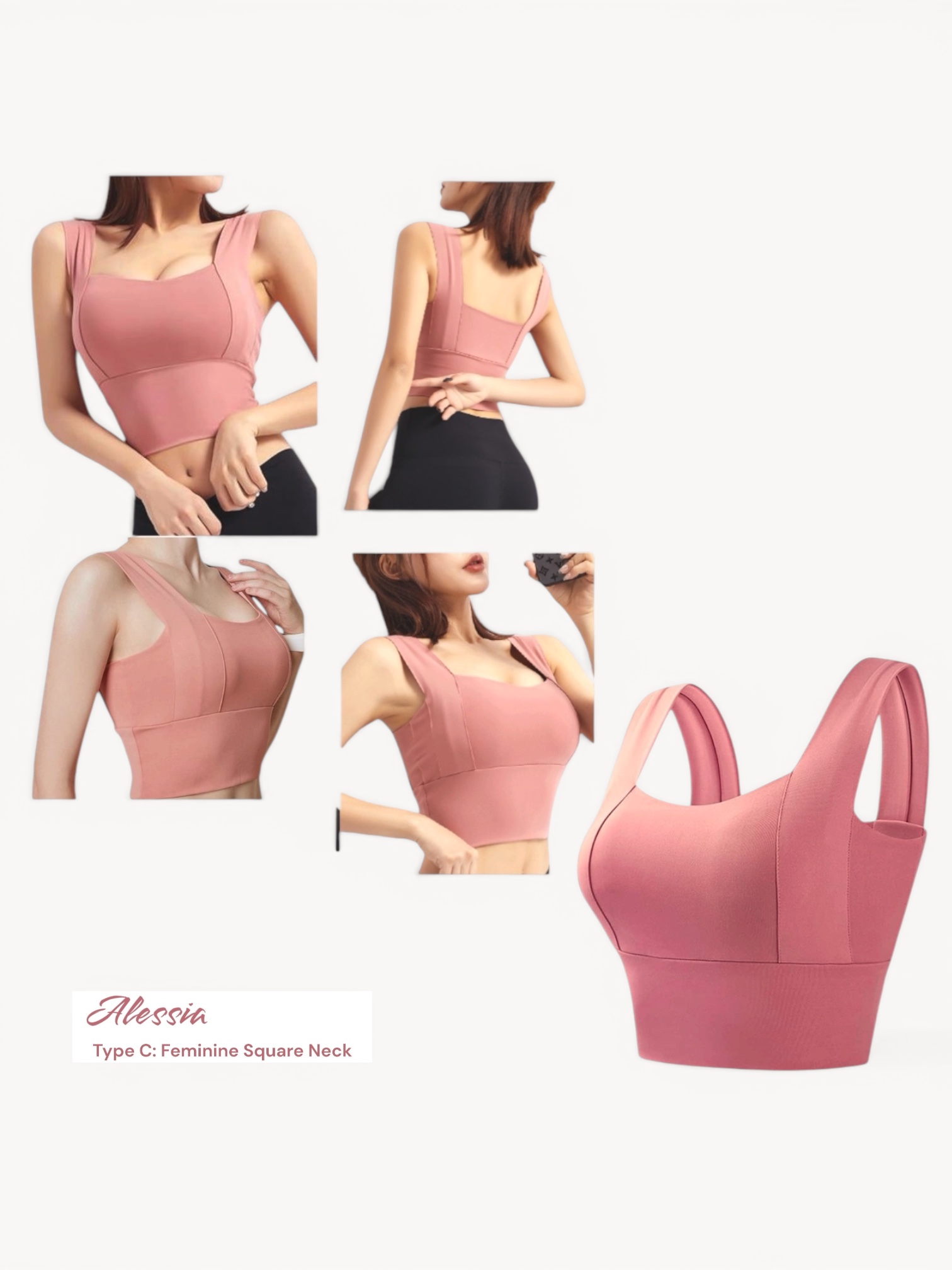 Alessia Top Trendy Activewear 