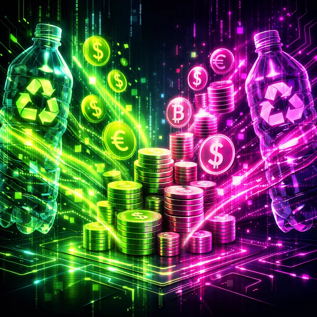 Conexão dinheiro e reciclagem