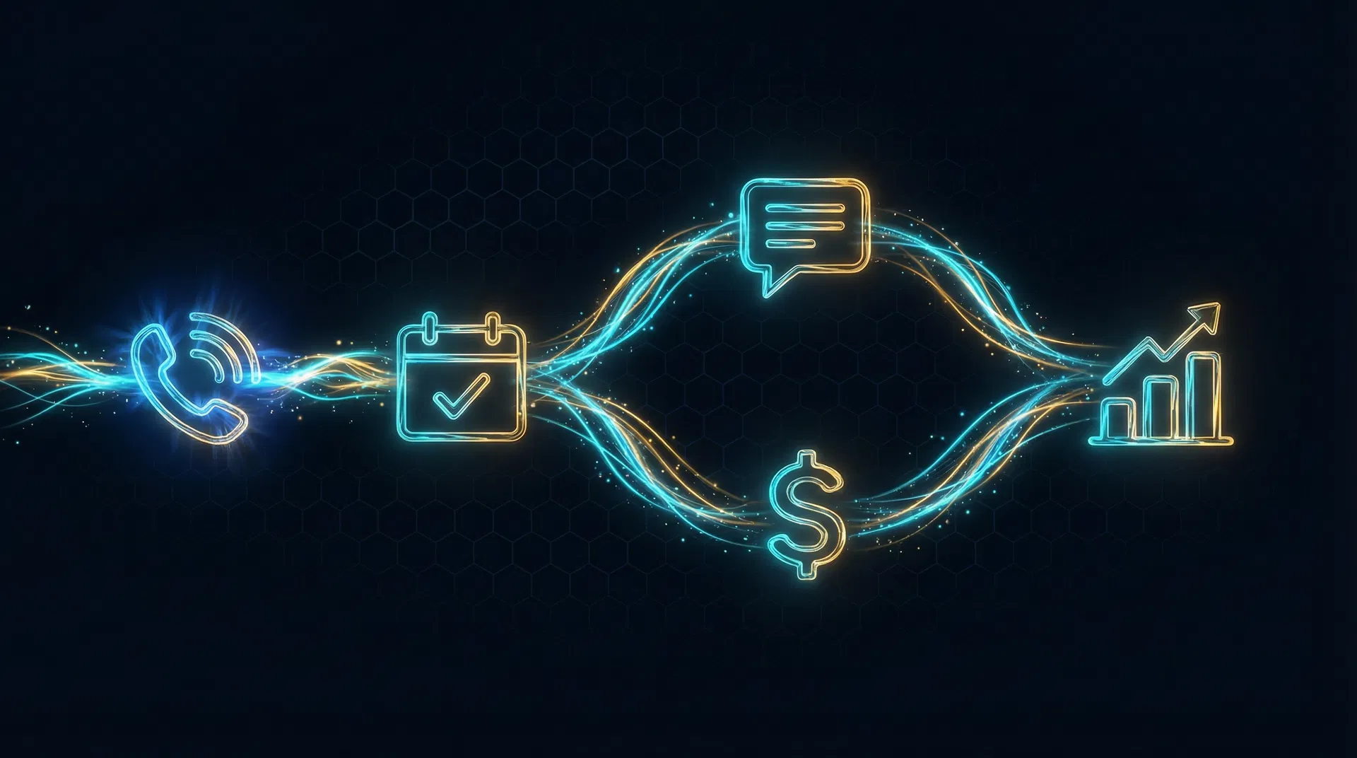 AI automation workflow visualization