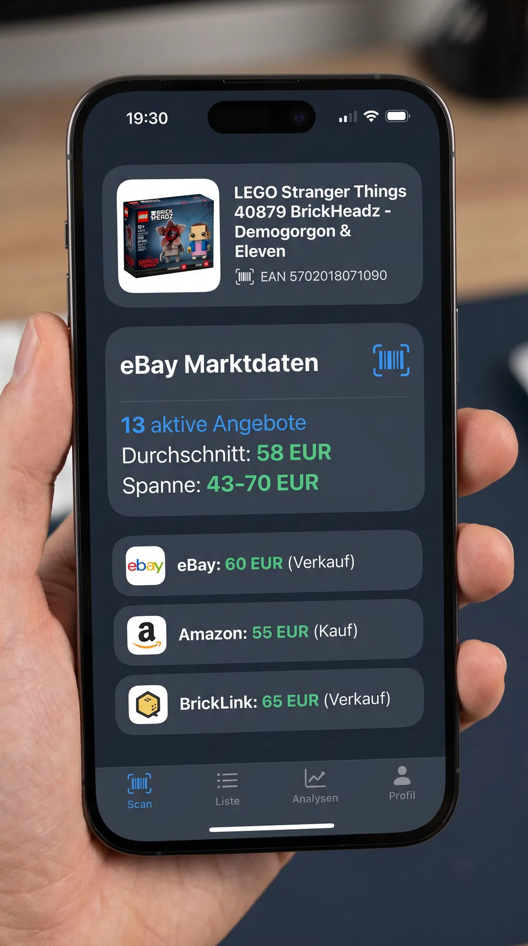 FlinkVerkauft Barcode Scanner