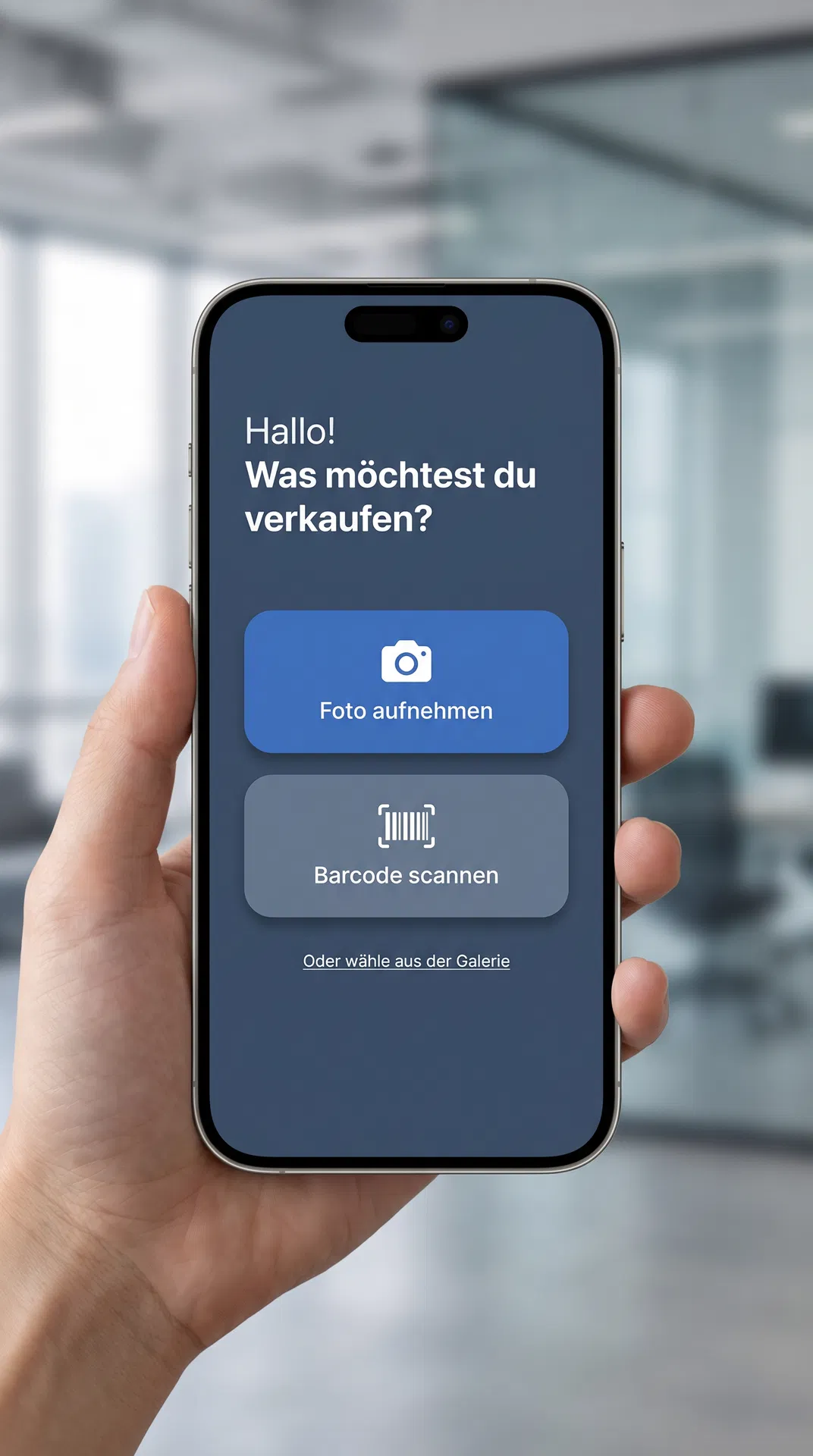 FlinkVerkauft Scanner Screen