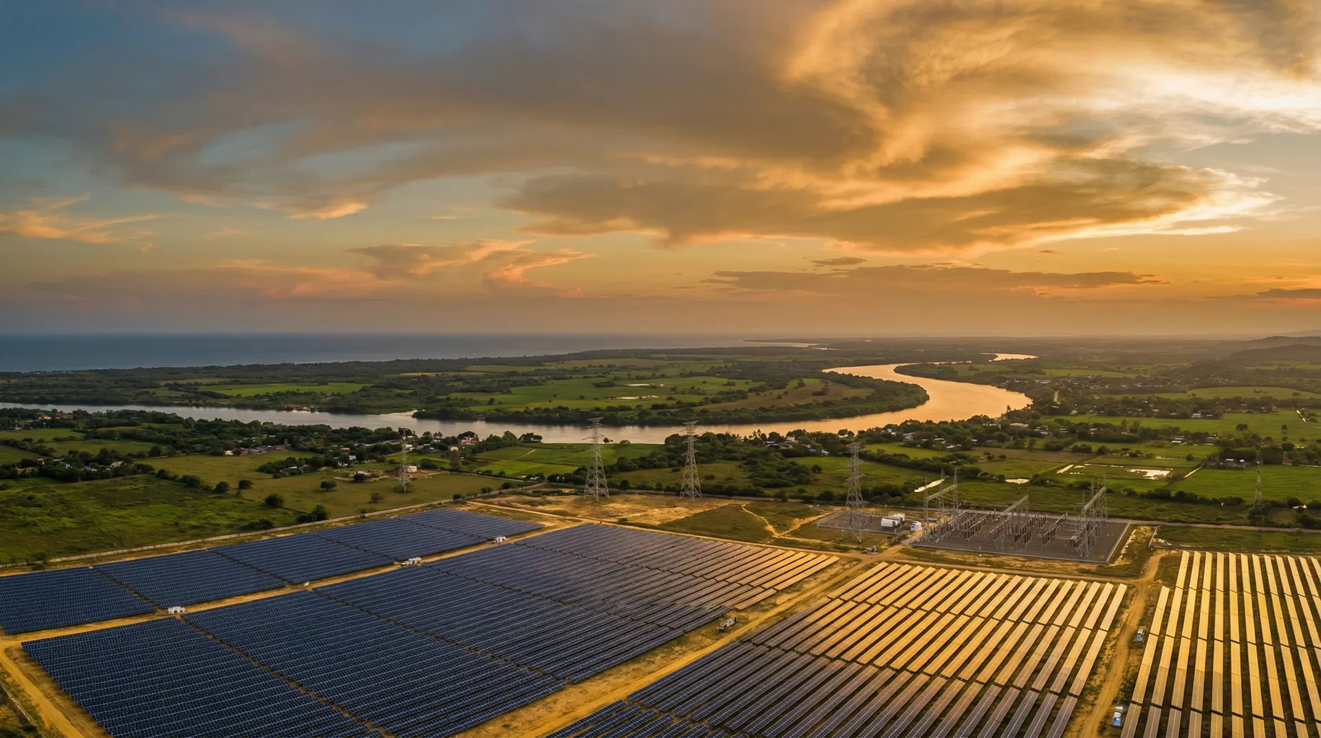 Parque solar en Bolívar, Colombia