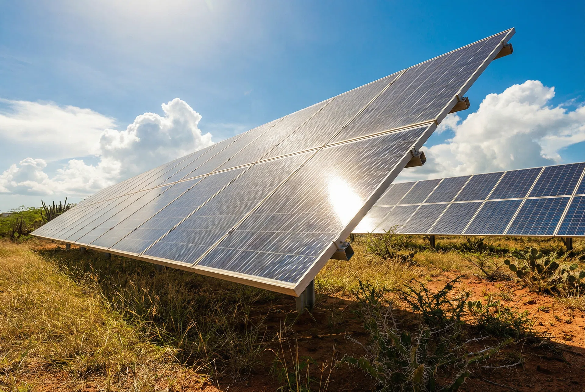 Parque solar en Bolívar