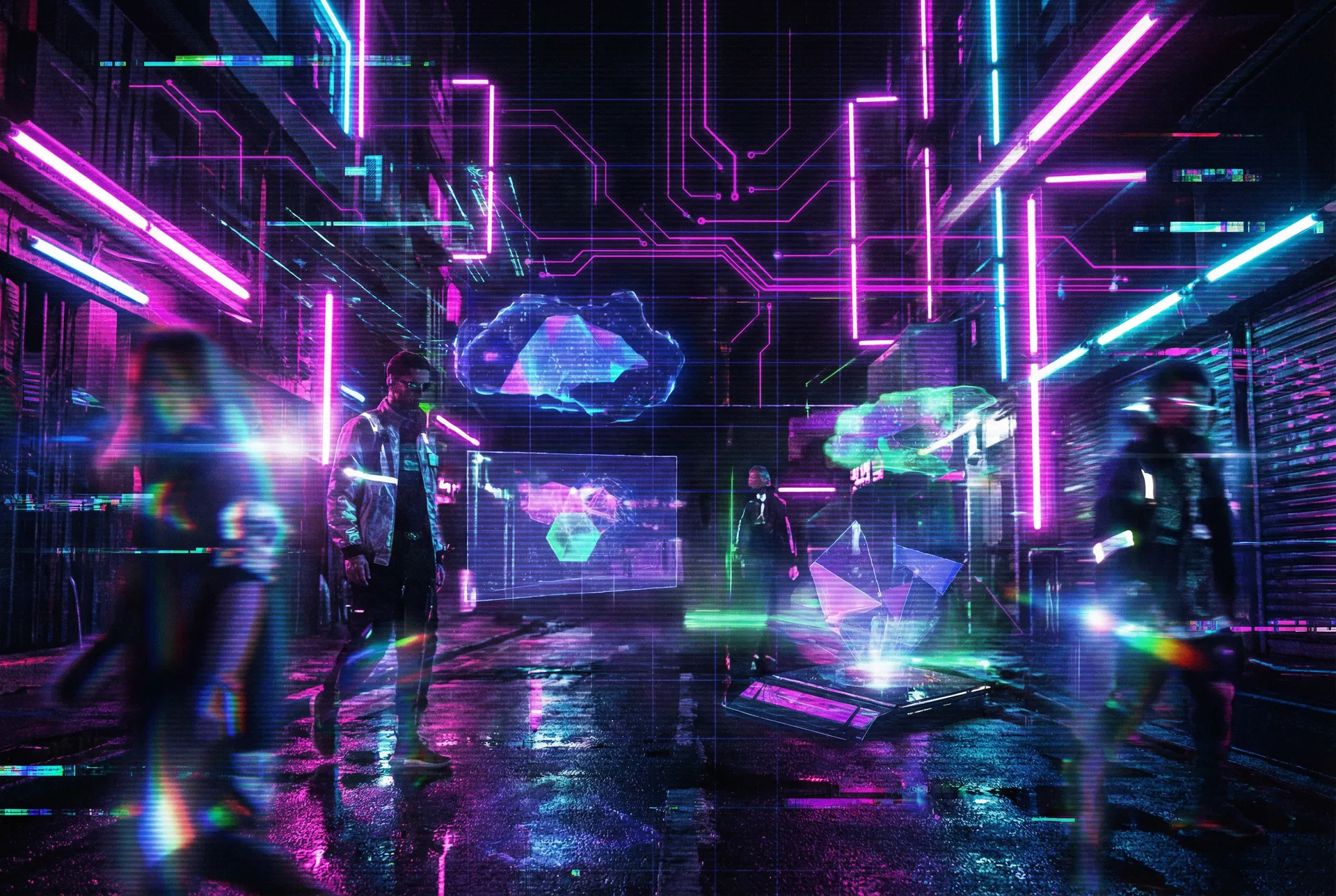 Cyberpunk Queer style preview