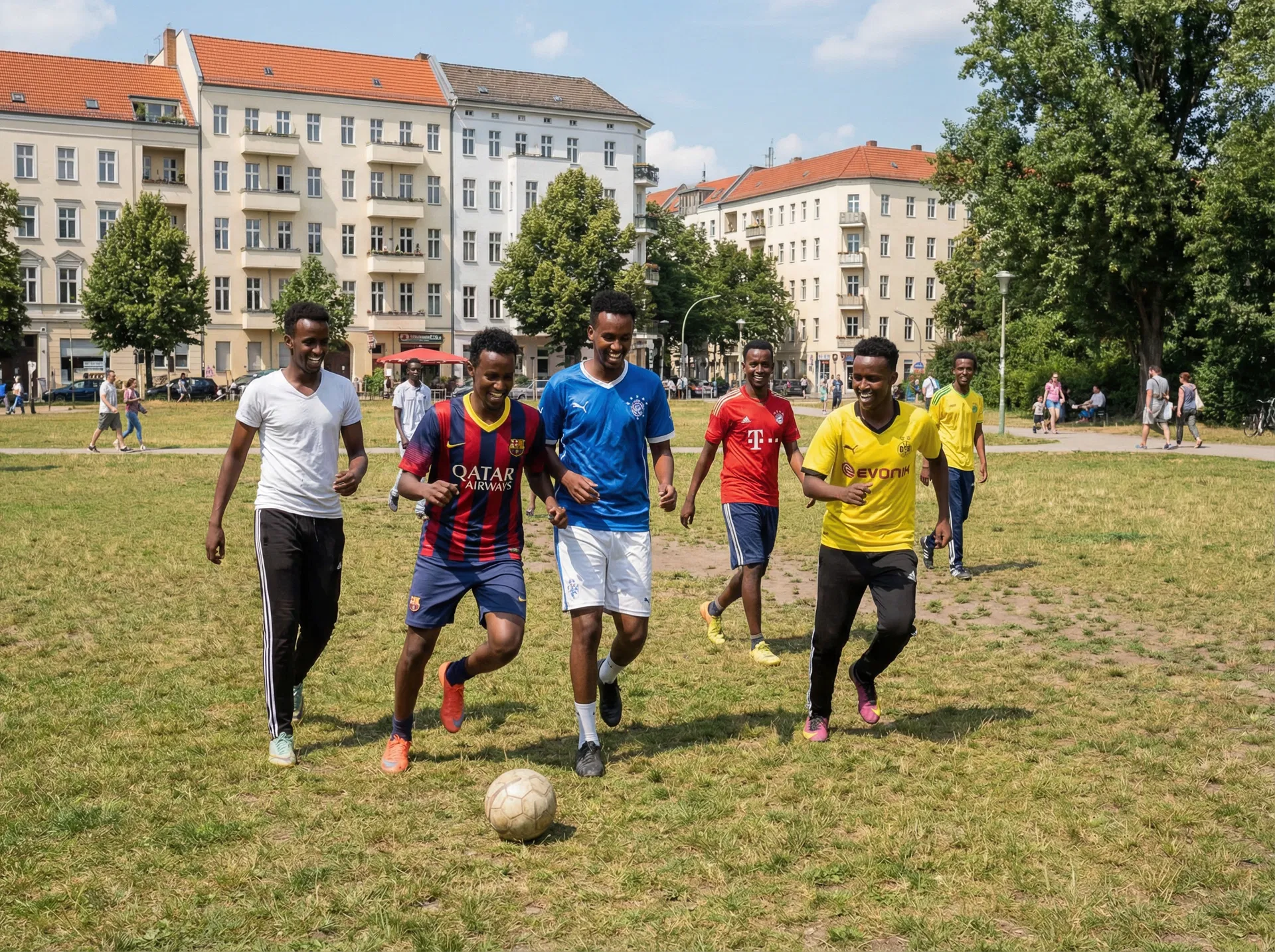 Sommer-FuĂball der Community