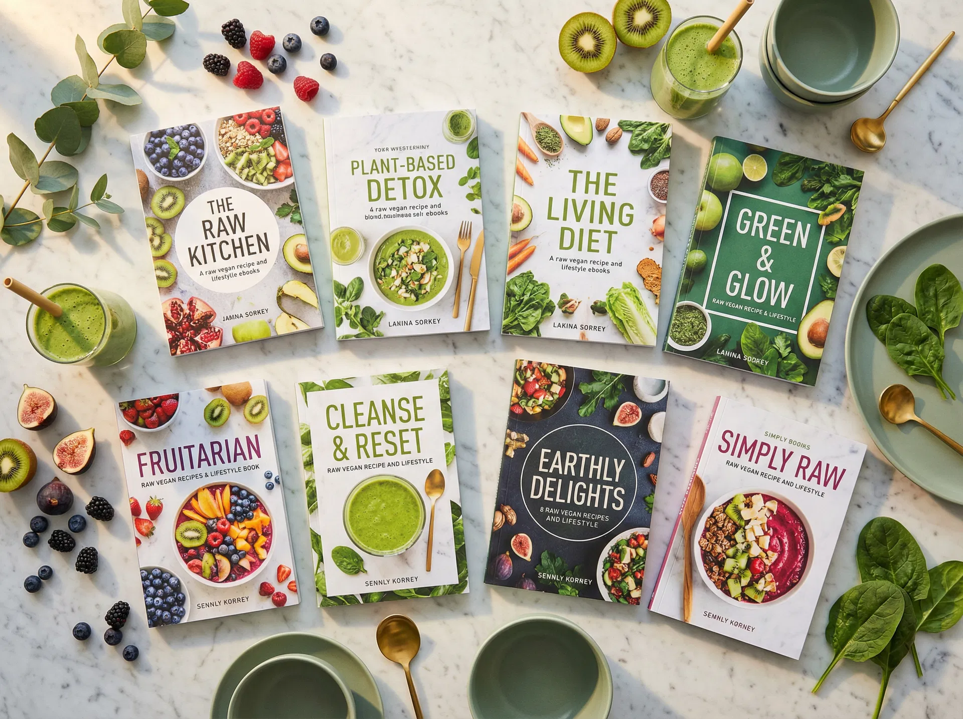 Complete Raw Starter Library - All 8 Books Bundle