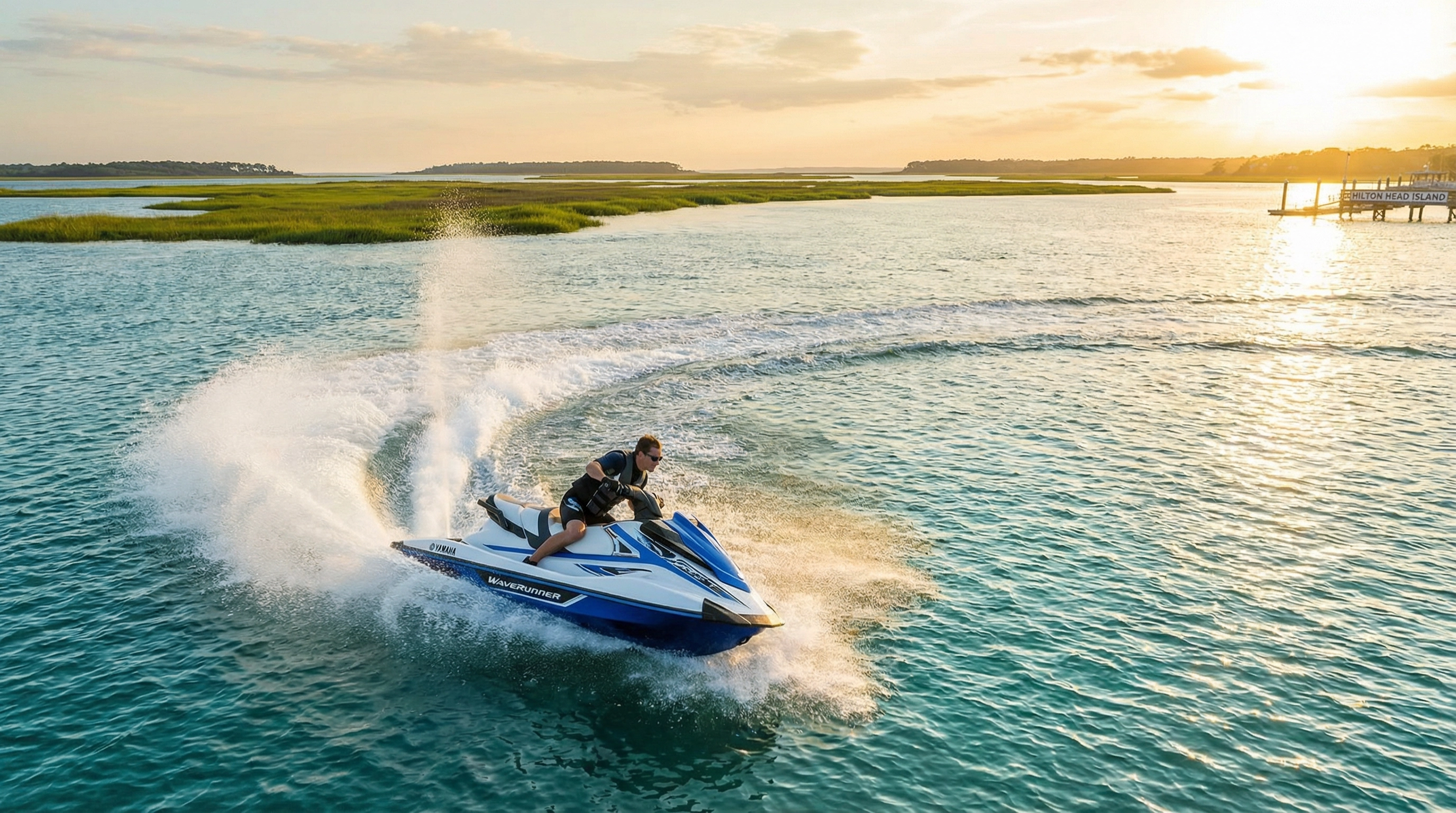 Jet ski on Hilton Head Island