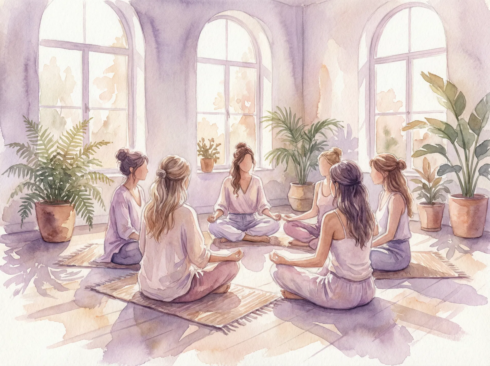 Warsztaty uwalniania emocji — akwarela