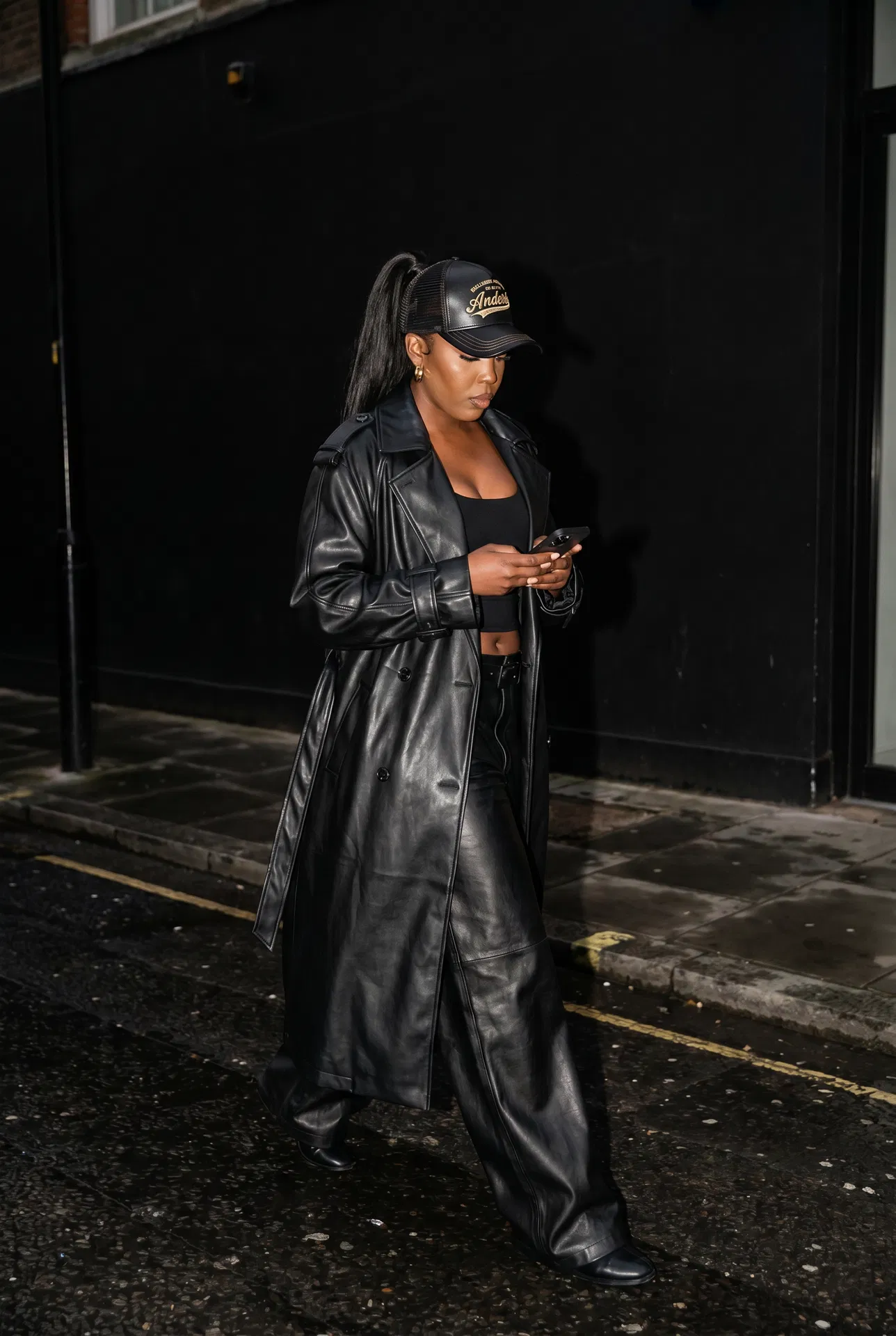 Feature Look — MIDNIGHT LEATHER