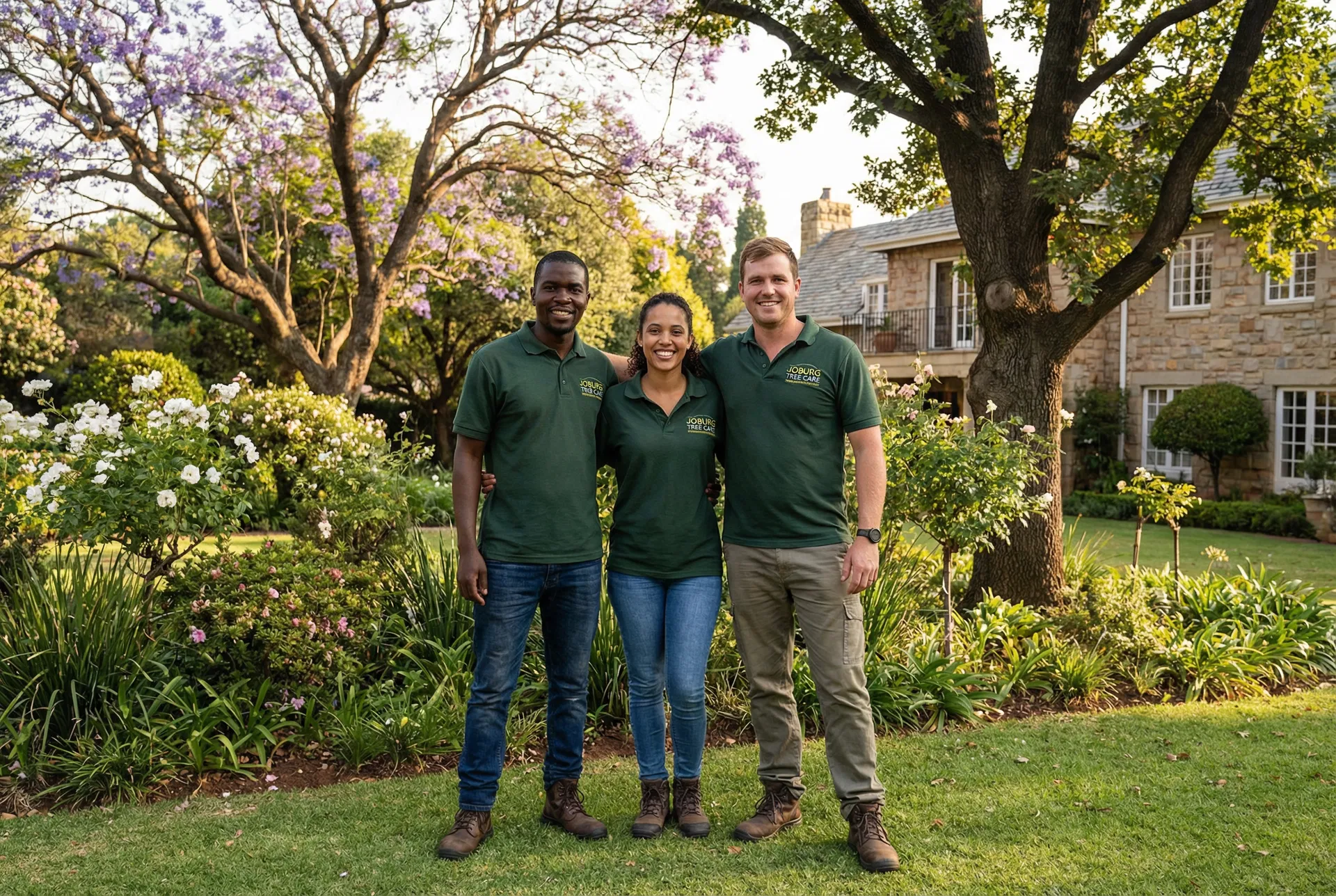 Urban Canopy Co. team in Johannesburg
