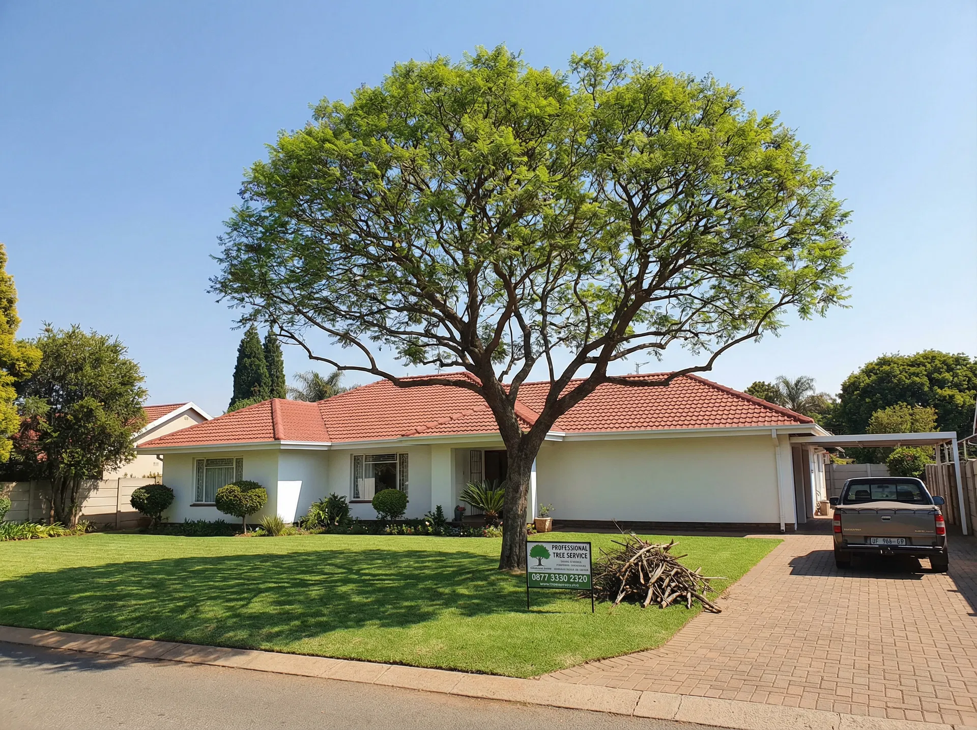 After — Jacaranda Crown Reduction