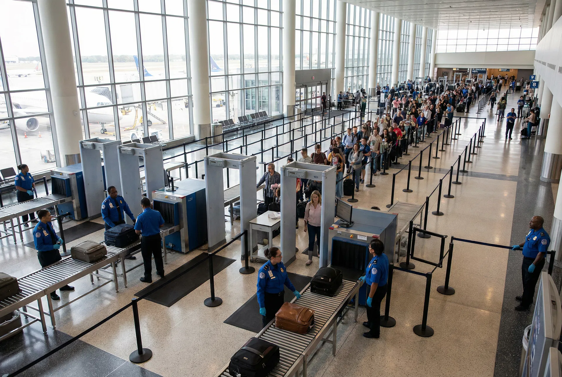 Airport Security & Crowd Control Analysis