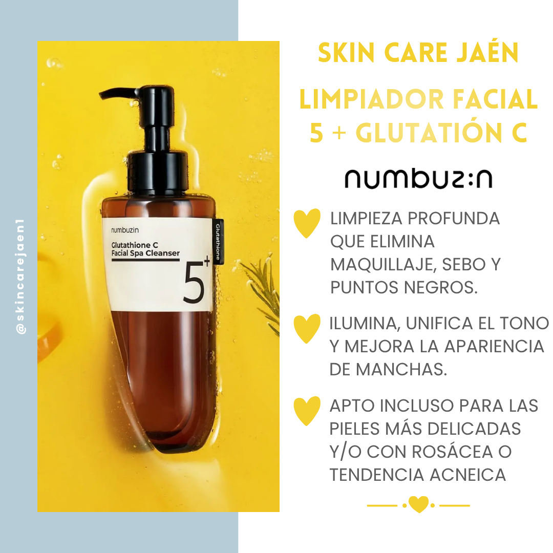 Limpiador Facial 5+ Glutatión C