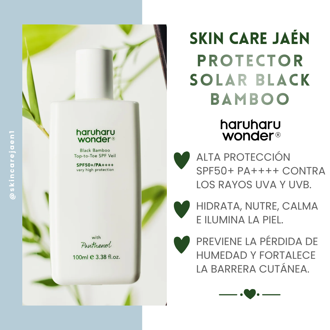 Protector Solar Black Bamboo