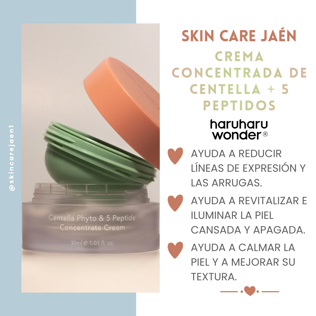 Crema Concentrada de Centella + 5 Péptidos