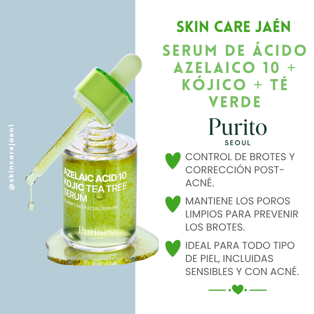 Serum de Ácido Azelaico 10 + Kójico + Té Verde