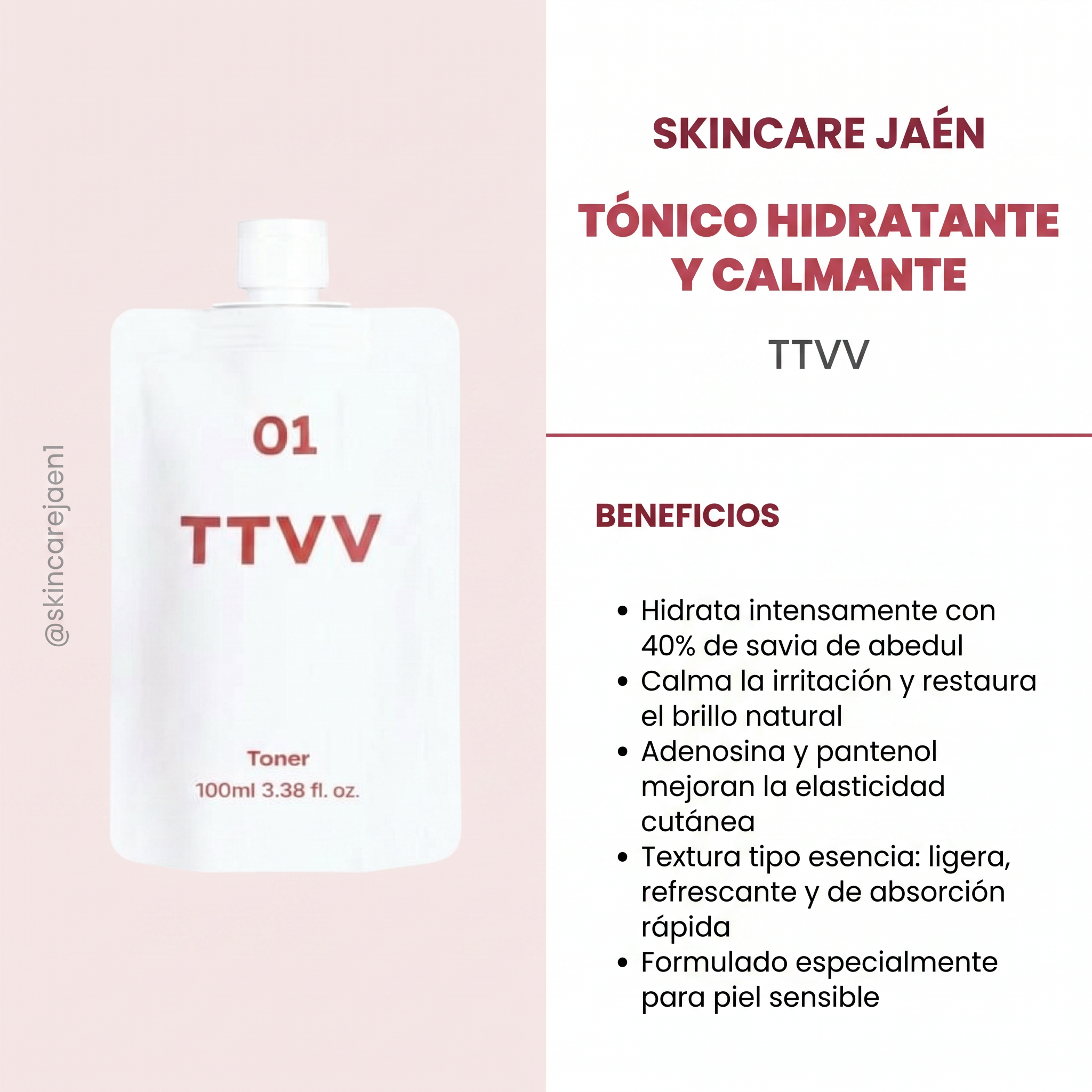 Tónico Hidratante y Calmante