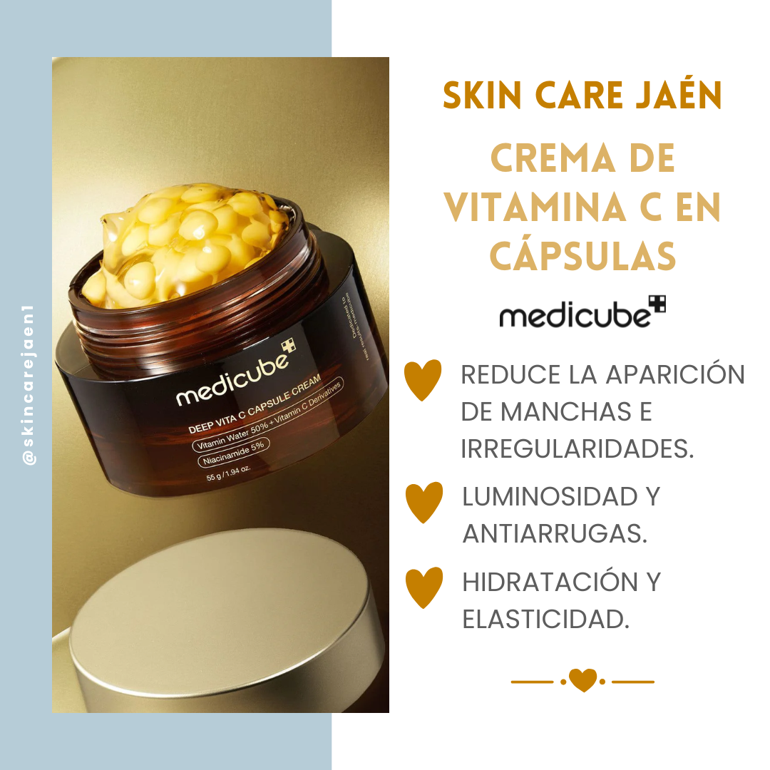 Crema con Cápsulas de Vitamina C