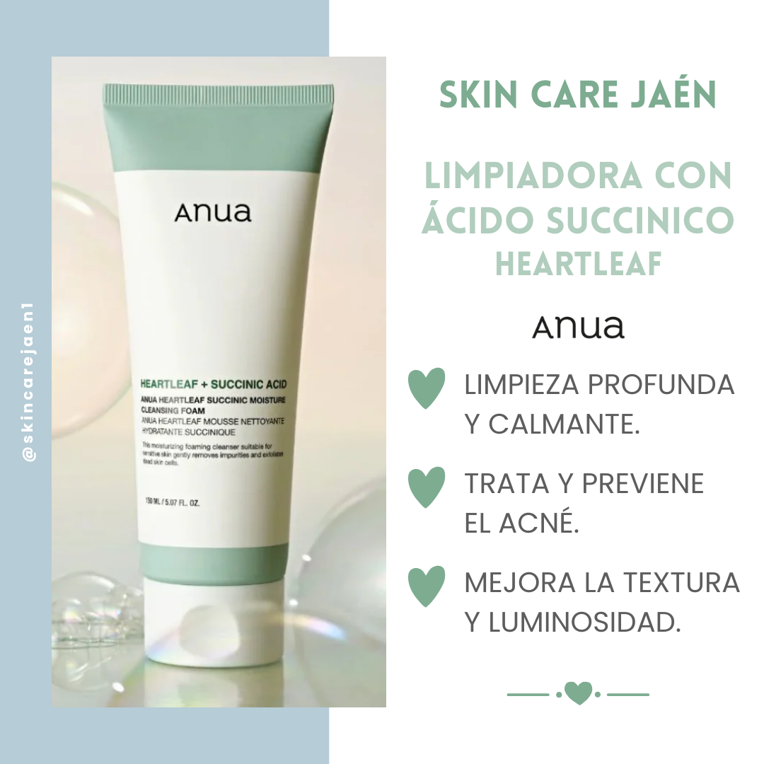Limpiadora con Ácido Succinico Heartleaf