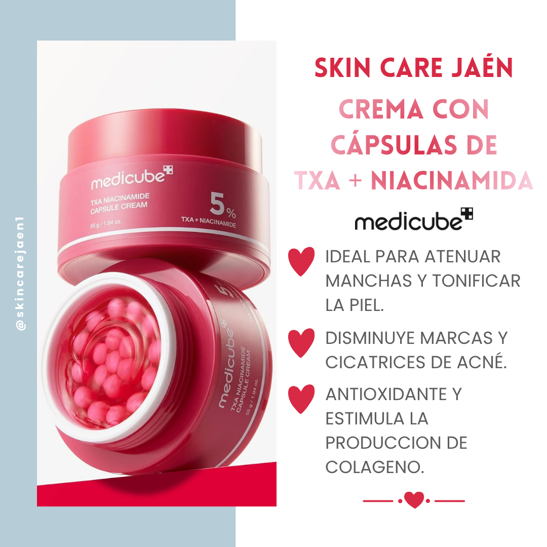 Crema con Cápsulas de TXA + Niacinamida