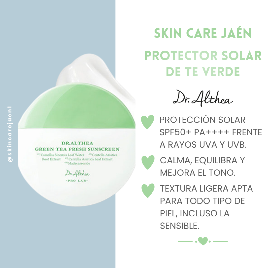 Protector Solar de Té Verde