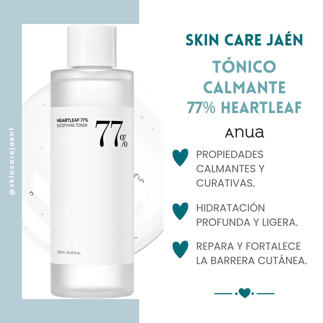 Tónico Calmante 77% Heartleaf JUMBO
