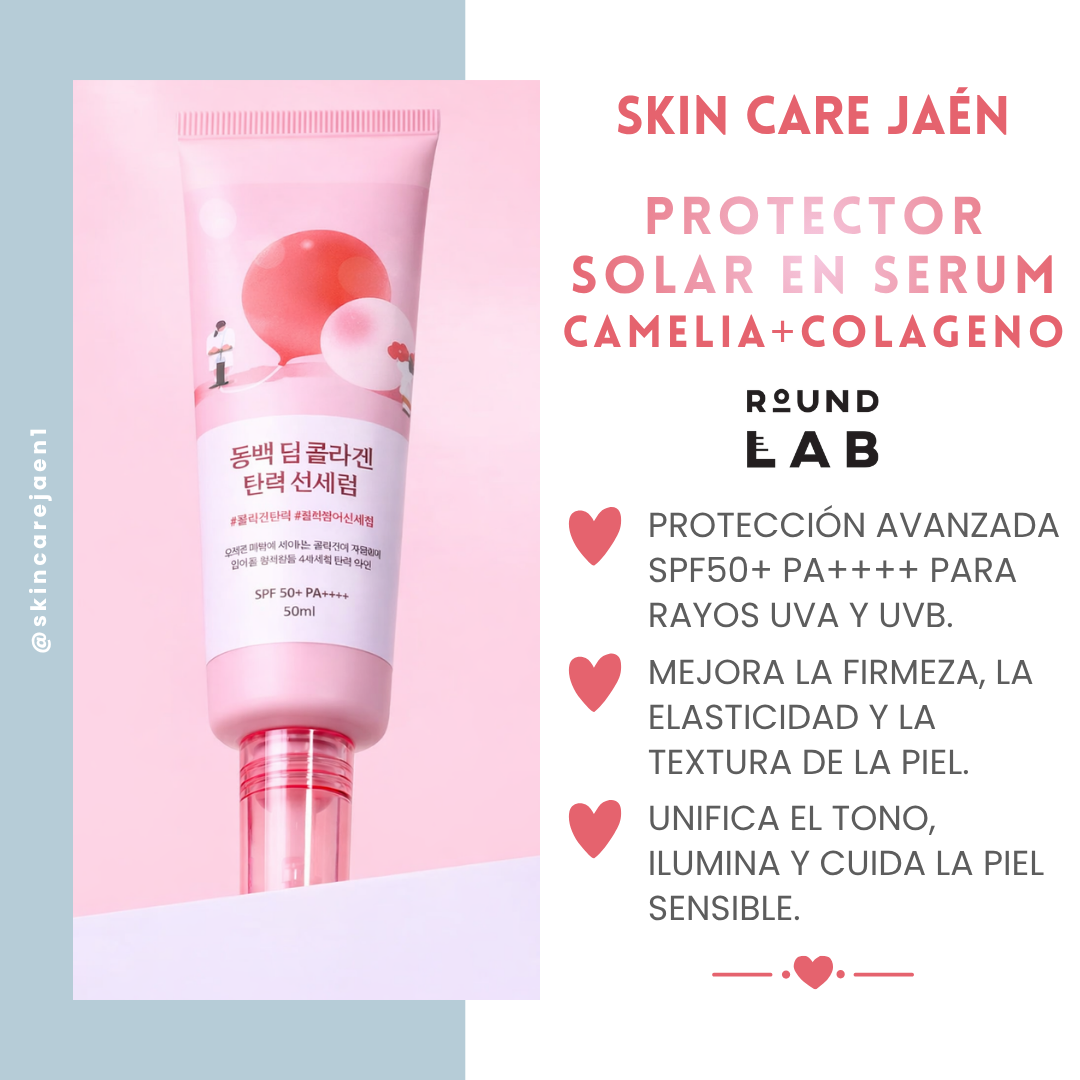Protector Solar en Serum Camelia + Colágeno