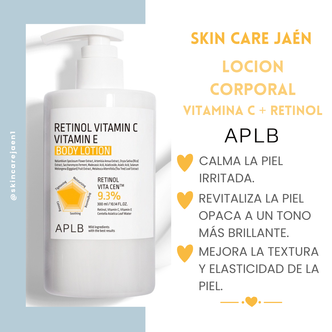 Loción Corporal Vitamina C + Retinol